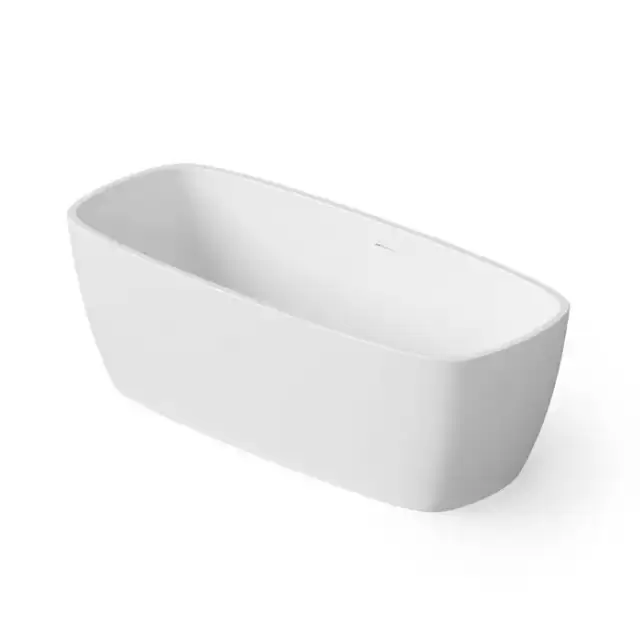 Dea Design Soul Ванна 170х72х56см., отдельностоящая, Solid Surface, цвет: White №18
