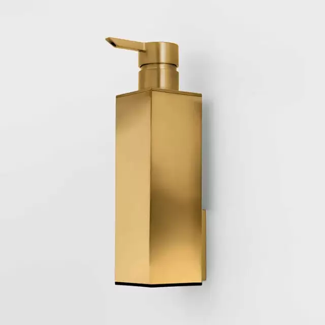 Colombo MiniQ Дозатор мыла подвесной, цвет: золото матовое