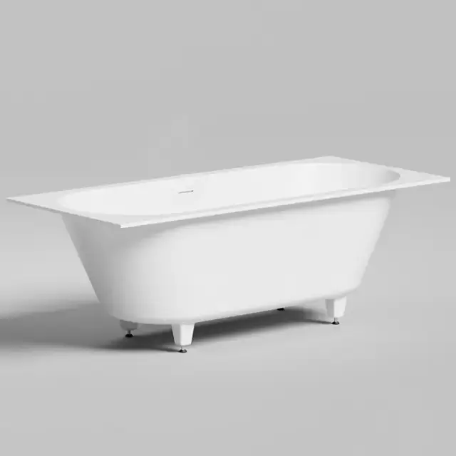 Salini Ornella KIT Встраиваемая ванна 170х75х60см., прямоугольная, материал: S-Stone, цвет: белый матовый