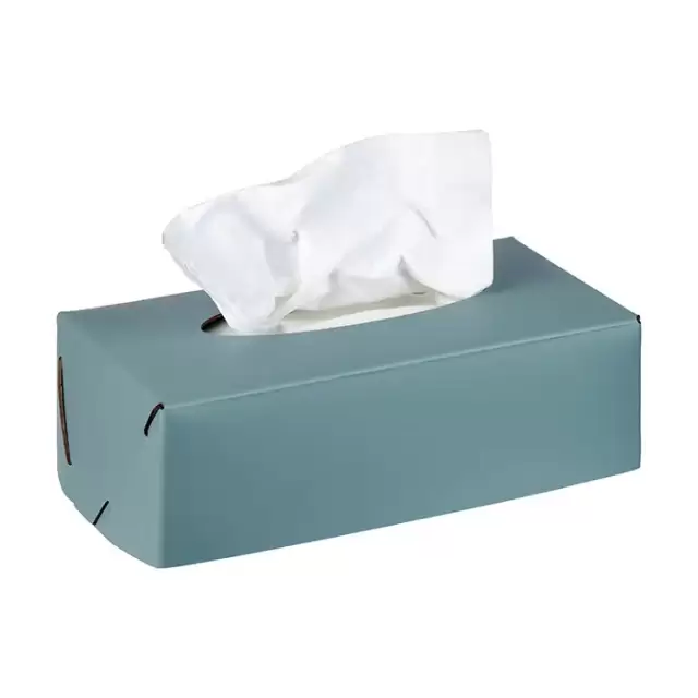 Colombo Adj Салфетница Kleenex, 23x12H7,5 см, цвет: небесный/эвкалипт