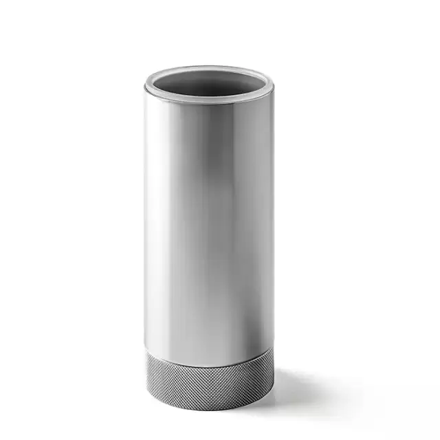 3SC Ribbon Стакан настольный, цвет: хром