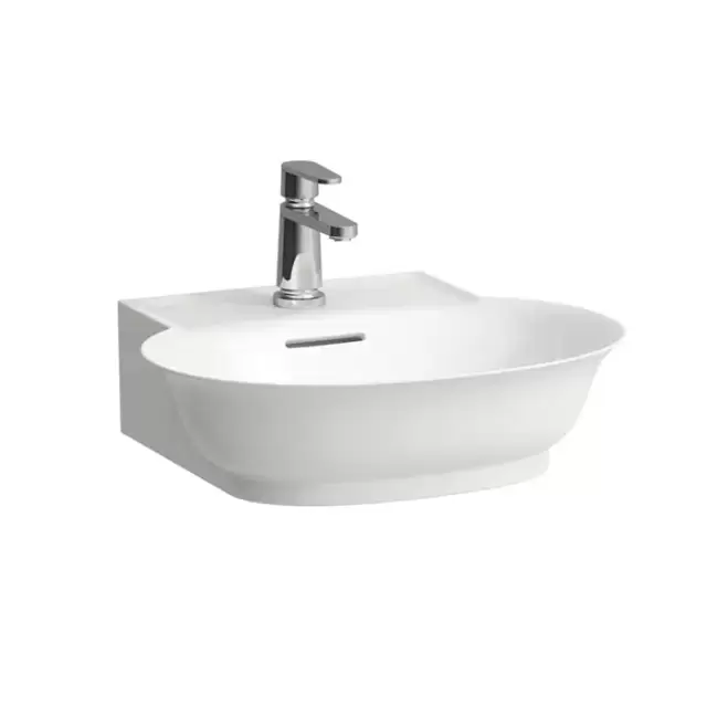 Laufen New Classic Раковина 50х45х17 см, без отв., подвесная, с переливом, цвет: белый матовый