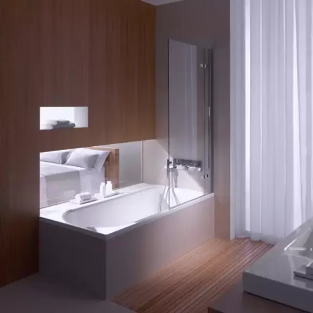 BETTE Ocean Ванна с шумоизоляцией 170х80х45, перелив сзади, с BetteGlasur &reg; Plusl белая (для удлиненного слива-перелива)