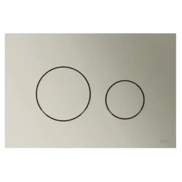 TECEloop Клавиша смыва унитаза для системы двойного смыва, цвет: никель металлик