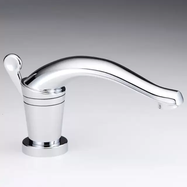 THG Bagatelle metal Смеситель для раковины на 1 отверстие, с донным клапаном, цвет: хром