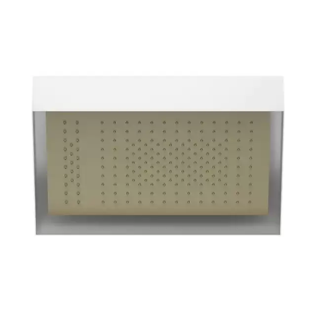 Fantini Acquafit Верхний душ 35х35см., потолочный, 2 потока, цвет: Matt British Gold PVD