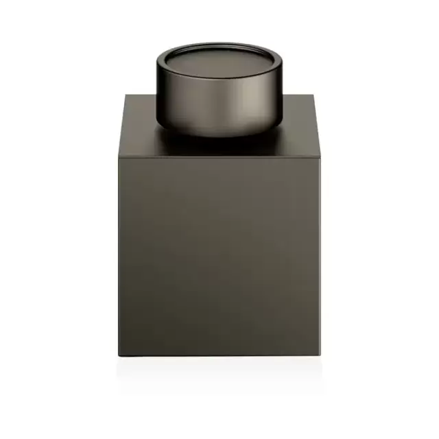 Decor Walther DW 3655 Бокс универсальный 8.5x8.5x12.5см, с крышкой, настольный, цвет: темная бронза