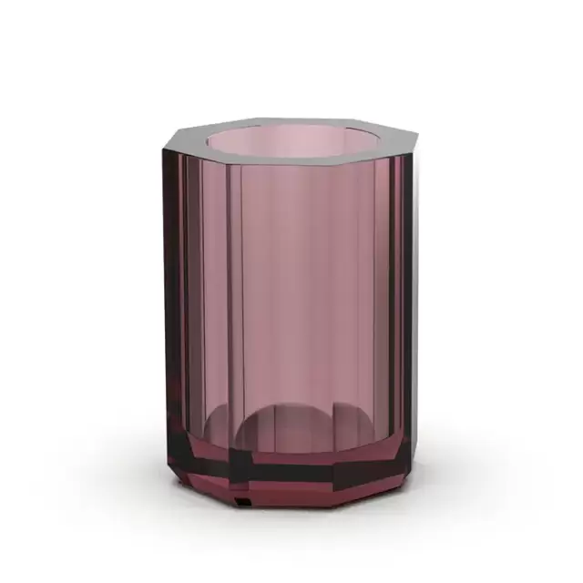 Decor Walther KR BER Kristall Стакан, настольный, цвет: Rich Burgundy