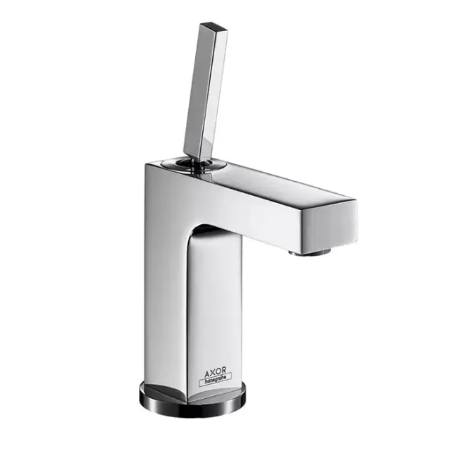 Axor Citterio Смеситель для раковины 110, на 1 отв., излив: 104мм, без донного клапана, цвет: хром