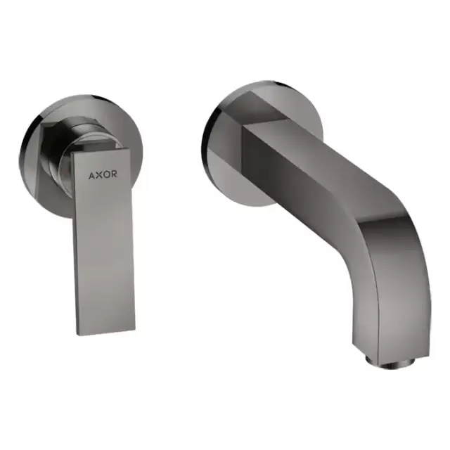 Axor Citterio Смеситель для раковины 220, встраиваемый, излив: 22см., цвет: полированный черный хром