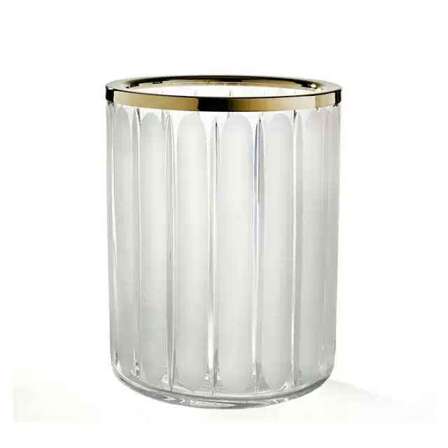 3SC Montblanc Ведро 20х20хh28см, цвет: прозрачный хрусталь/золото 24к. Lucido