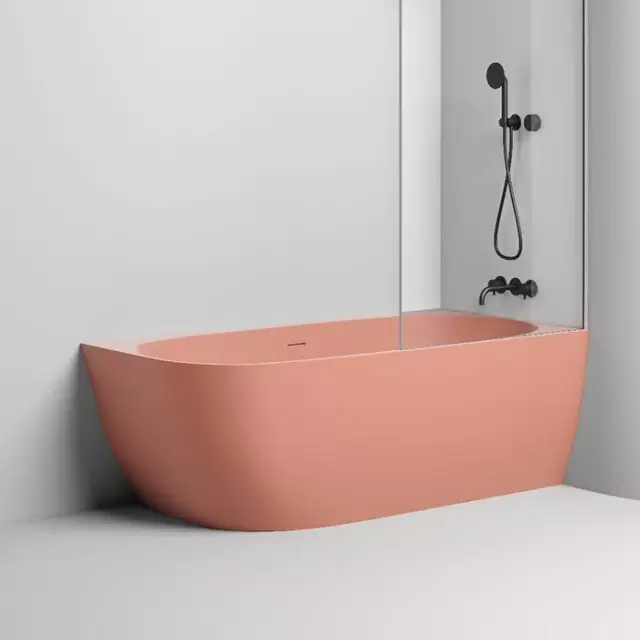 Salini Sofia Corner Right Ванна угловая 170х85х59см, Dx, с донным клапаном, "Up&Down", сифон, слив-пер, материал: S-stone, цвет: RAL2012