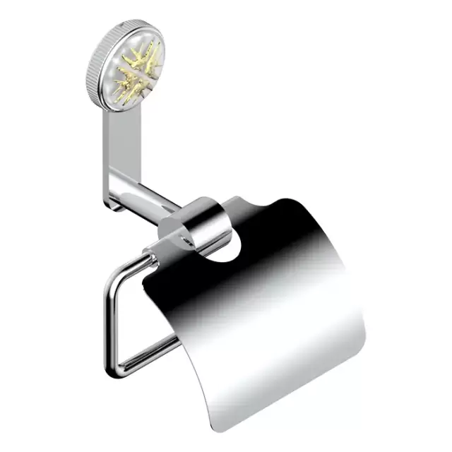 THG Hirondelles Gold Stamped Держатель т/б, подвесной, цвет: хром