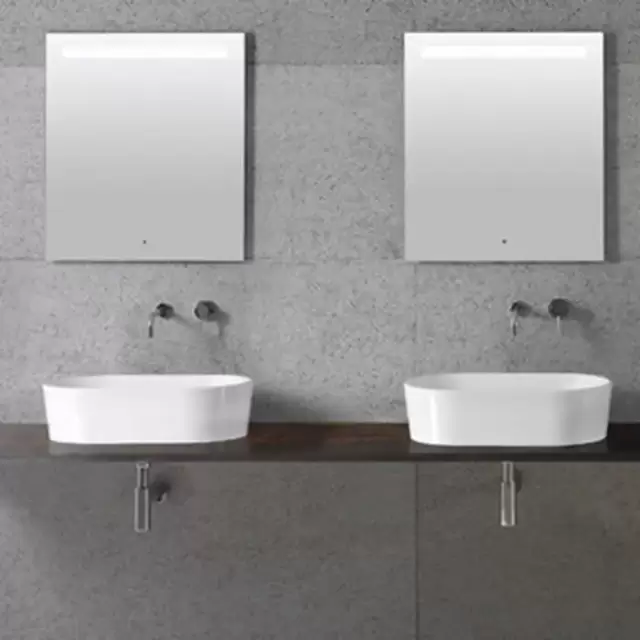 Globo Forty3 Раковина 60х35х16 см, без отв., цвет: белый