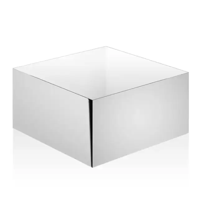 Decor Walther DW 367 Бокс универсальный 17x17x9см, настольный, цвет: хром