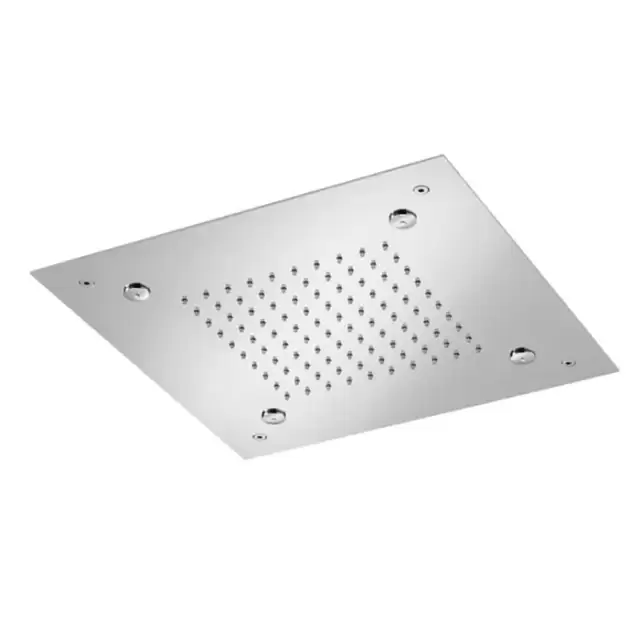 Almar Square Temptation Верхний душ, потолочный, 38х38см, 2 режима, цвет: Mirror Stainless Steel