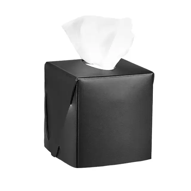 Colombo Adj Салфетница Kleenex, 12x12H12 см, цвет: черный/серый