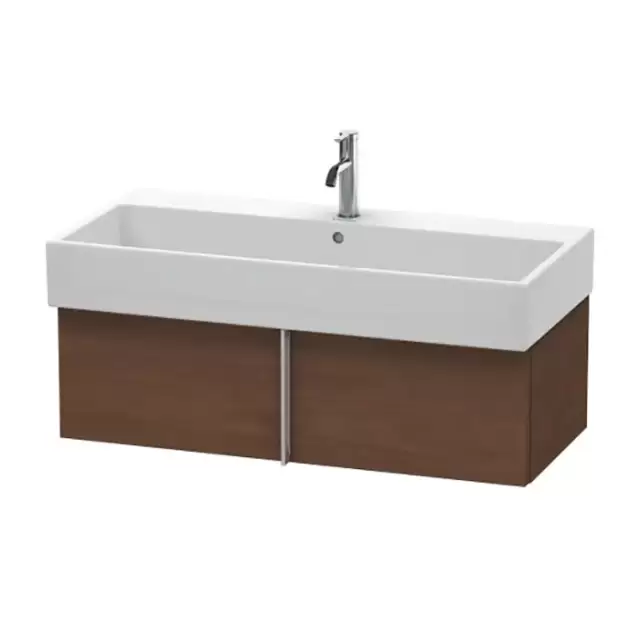 Duravit VA Тумба подвесная, 98.4x43.1х29.8см., с раковиной, 1 выдв.ящик, цвет: американский орех