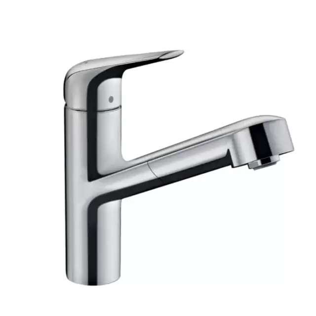 Hansgrohe Focus Смеситель для кухни, однорычажный, , на 1 отв., с выдвижной лейкой, 76см. мax., цвет: хром