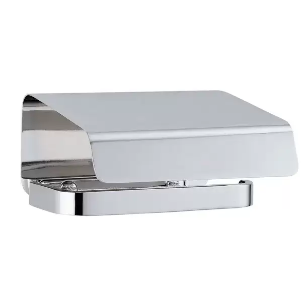 Colombo Time Держатель туалетной бумаги с крышкой, цвет: хром