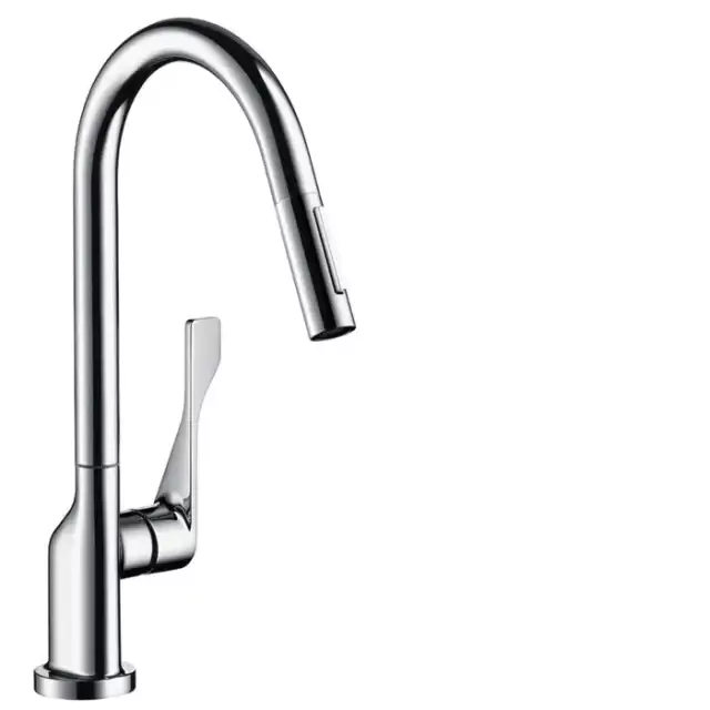 Axor Citterio Выдвижной, однорычажный кухонный смеситель, цвет: хром