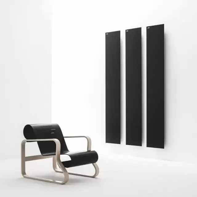 Antrax TAVOLA Liscia Полотенцедержатель электрический 35x171H см, цвет: черный матовый