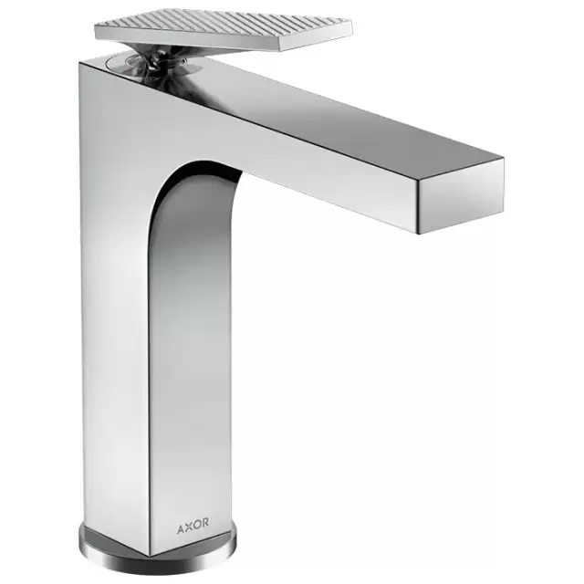 Axor Citterio Смеситель для раковины, 1 отв., излив h160мм, с текстурой, цвет: хром