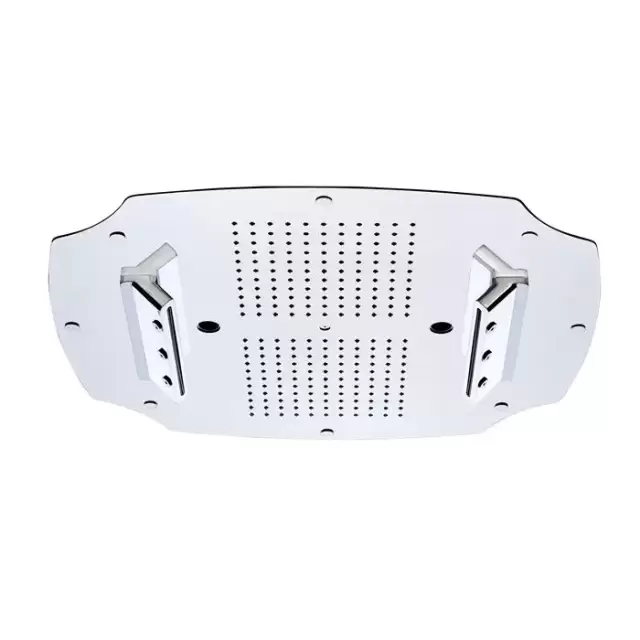 Carimali MyDream Colonial Верхний душ 550x500 мм, потолочный, 242 форсунки, 4 потока воды, хромотерапия, цвет: хром