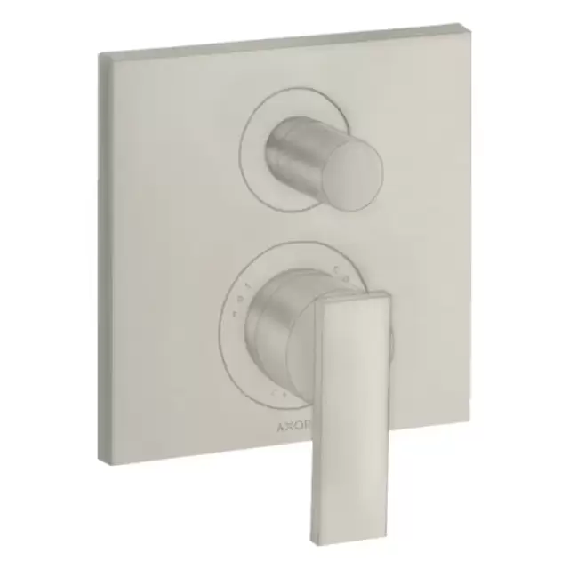 Axor Citterio Смеситель для ванны, встраиваемый, с переключателем потоков, цвет: сталь