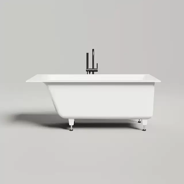 Salini Cascata Kit Ванна 150x70х62.5см., встраиваемая, S-Stone, цвет: белый матовый