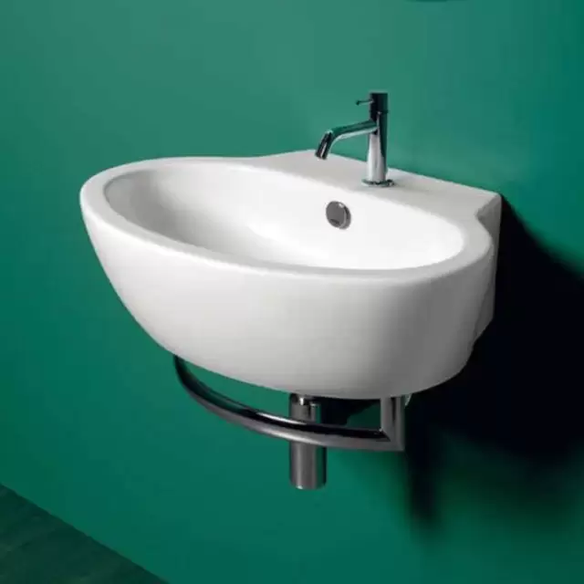 Simas Lft Spazio Раковина 60 см, 1 отв., цвет: белый