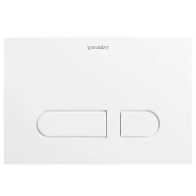 Duravit A.1 Клавиша смыва для унитаза, пластик, цвет: белый