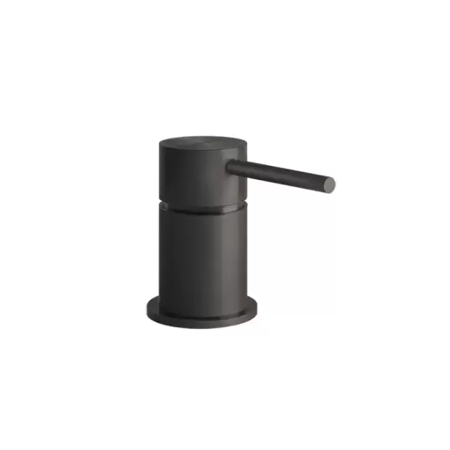 Gessi 316 Смеситель настольного монтажа для удаленного управления, цвет: brushed black metal pvd