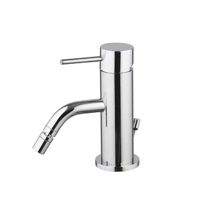 Carlo Frattini Spillo-up Смеситель для биде, ручка "XS", с донным клапаном , цвет: хром