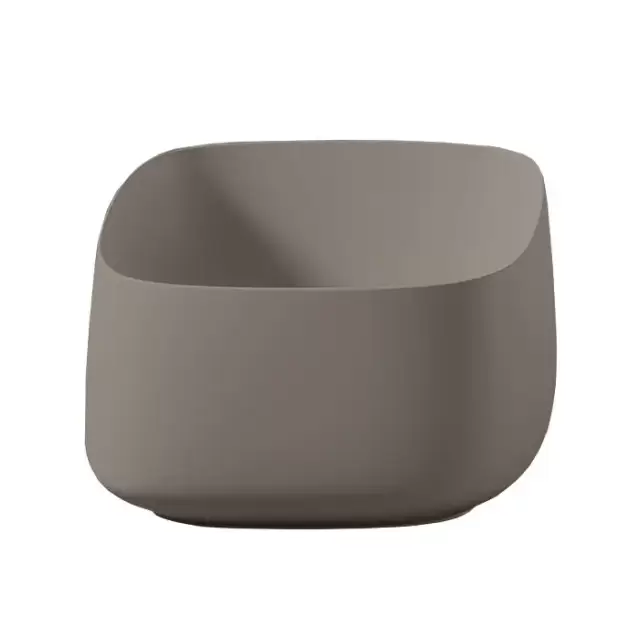 Artceram Cognac Раковина 43х43 см, без отв., накладная, цвет: tortora