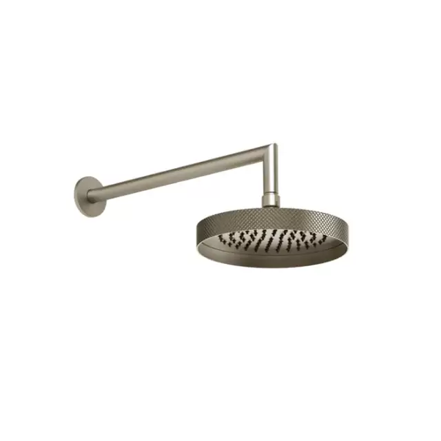 Gessi Anello Верхний душ, настенный, с шарниром, D:21.8 см., цвет: Finox Brushed Nickel