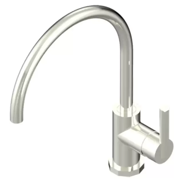 THG Les Ondes &agrave; manettes Смеситель для раковины, на 1 отв., цвет: Matt nickel