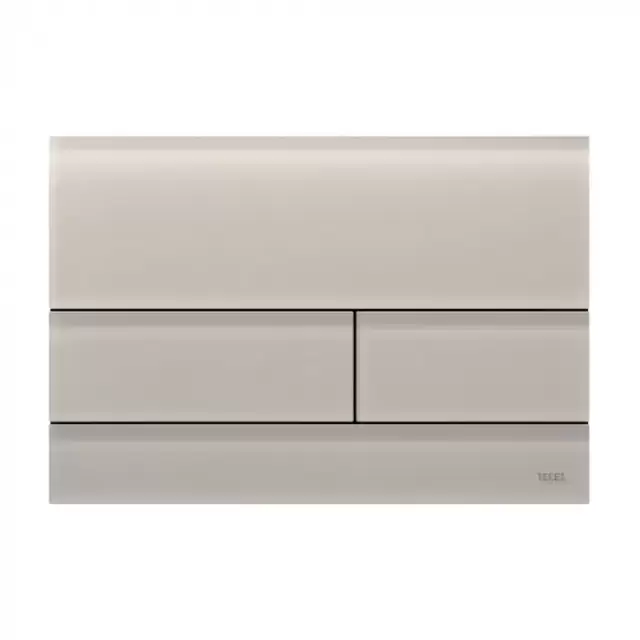 TECE square Панель смыва для унитаза TECEsquare II, cтекло песочно-бежевое, сатинированное