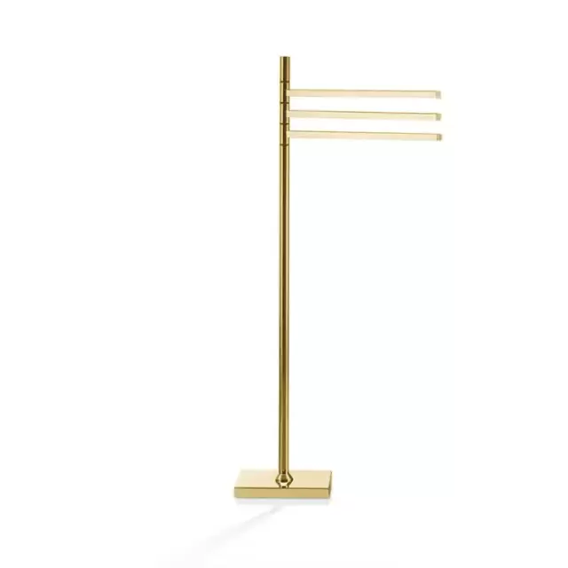 Decor Walther HT 82 Стойка полотенцедержатель 37x21x94см, напольный, цвет: золото