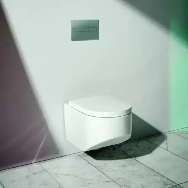 Laufen Sonar Унитаз подвесной 53х37х34см, безободковый, цвет: белый