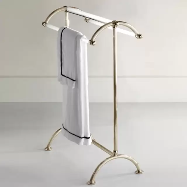 Devon&Devon Single Полотенцедержатель тройной напольный, цвет: золото