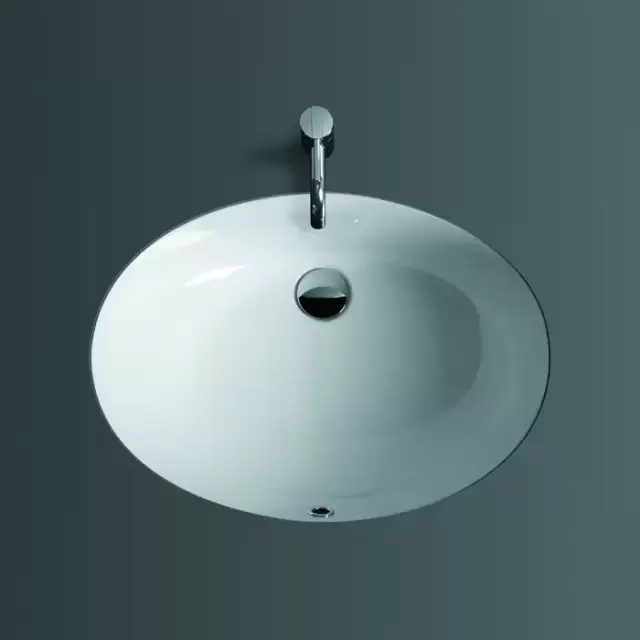 SIMAS Top e lavabi d'arredo Раковина 58х43 см, без отв., под столешницу, цвет: белый