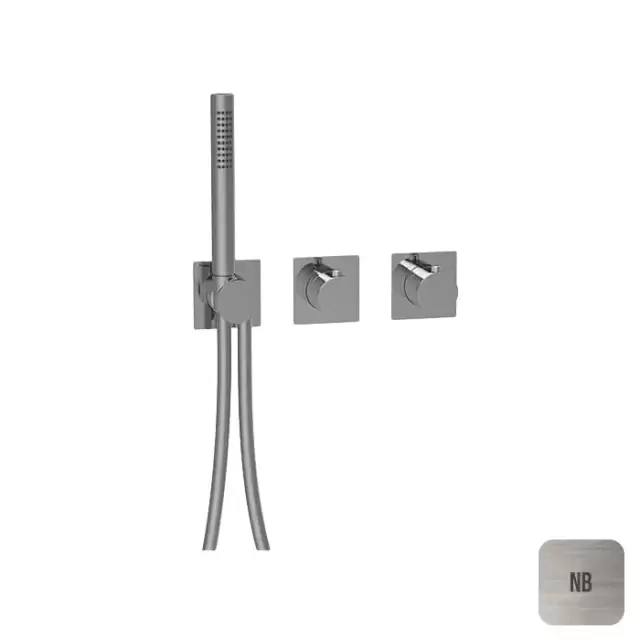 Almar Modular Смеситель для душа, встраиваемый, термостатический, цвет: Nichel Brushed