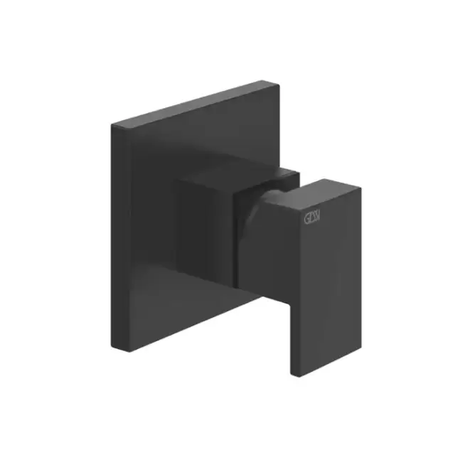 Gessi Rettangolo Смеситель для раковины, встраиваемый, однорычажный, без излива, внешняя часть, цвет: Black XL