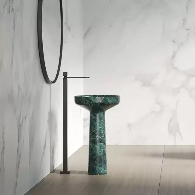 Dea Design Marble Venezia Раковина 50х50х85см., напольная, без отв., мрамор, цвет: Stone Green