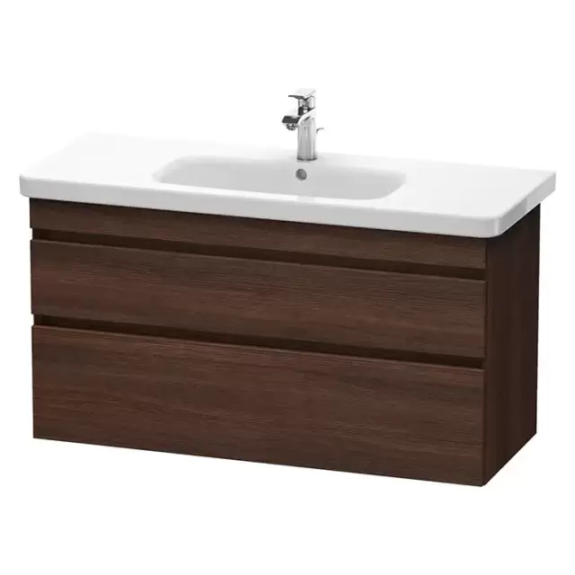 Duravit DuraStyle Тумба с раковиной 113х44.8х61см., подвесная, 2 ящика, цвет: каштан темный