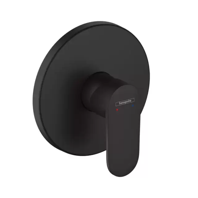 Hansgrohe Vernis Blend Смеситель для душа, встраиваемый, внешняя часть, цвет: матовый черный