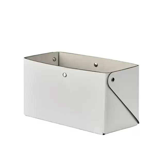 Colombo Adj Коробочка MIU, 7x14H8 см , цвет: белый/панна котта