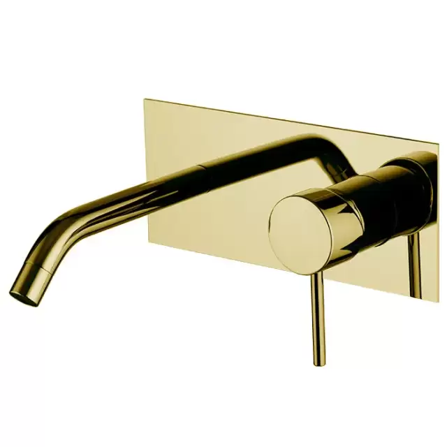 Fima Carlo Frattini Spillo Up Cмеситель для раковины, встраиваемый, излив: 15см., цвет: золото