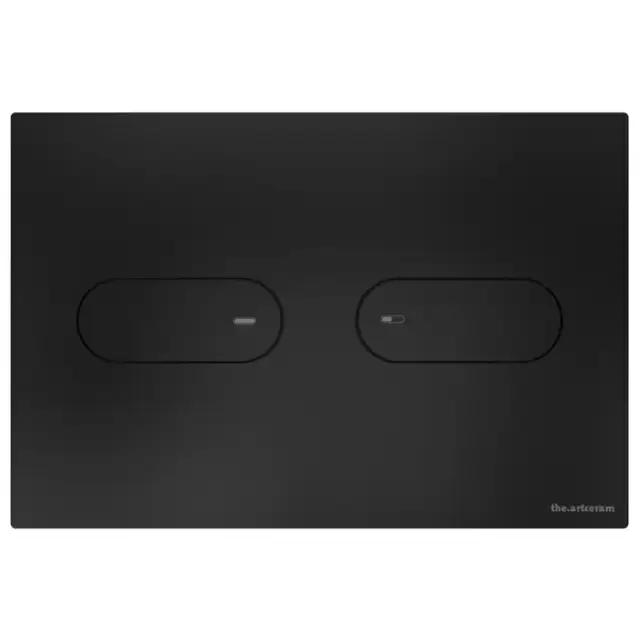 Artceram INOX Смывная клавиша, цвет: черный матовый